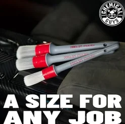 All In The Details Interior Detailing Brushes (3 Pack)