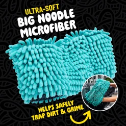 Big Noodle Grip & Glide Two Handed Wash Mitt