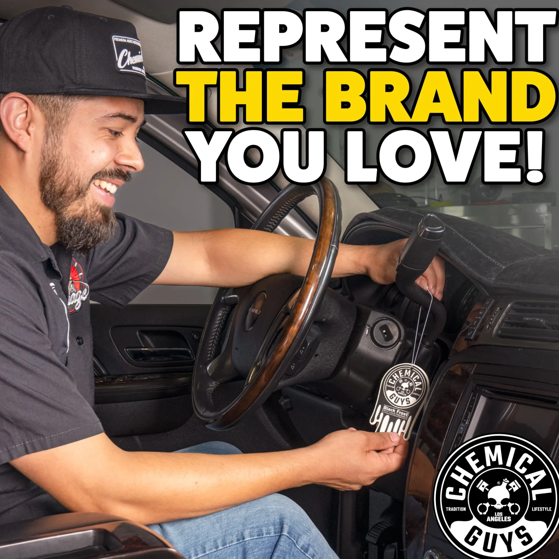 Black Frost Hanging Air Freshener Pack