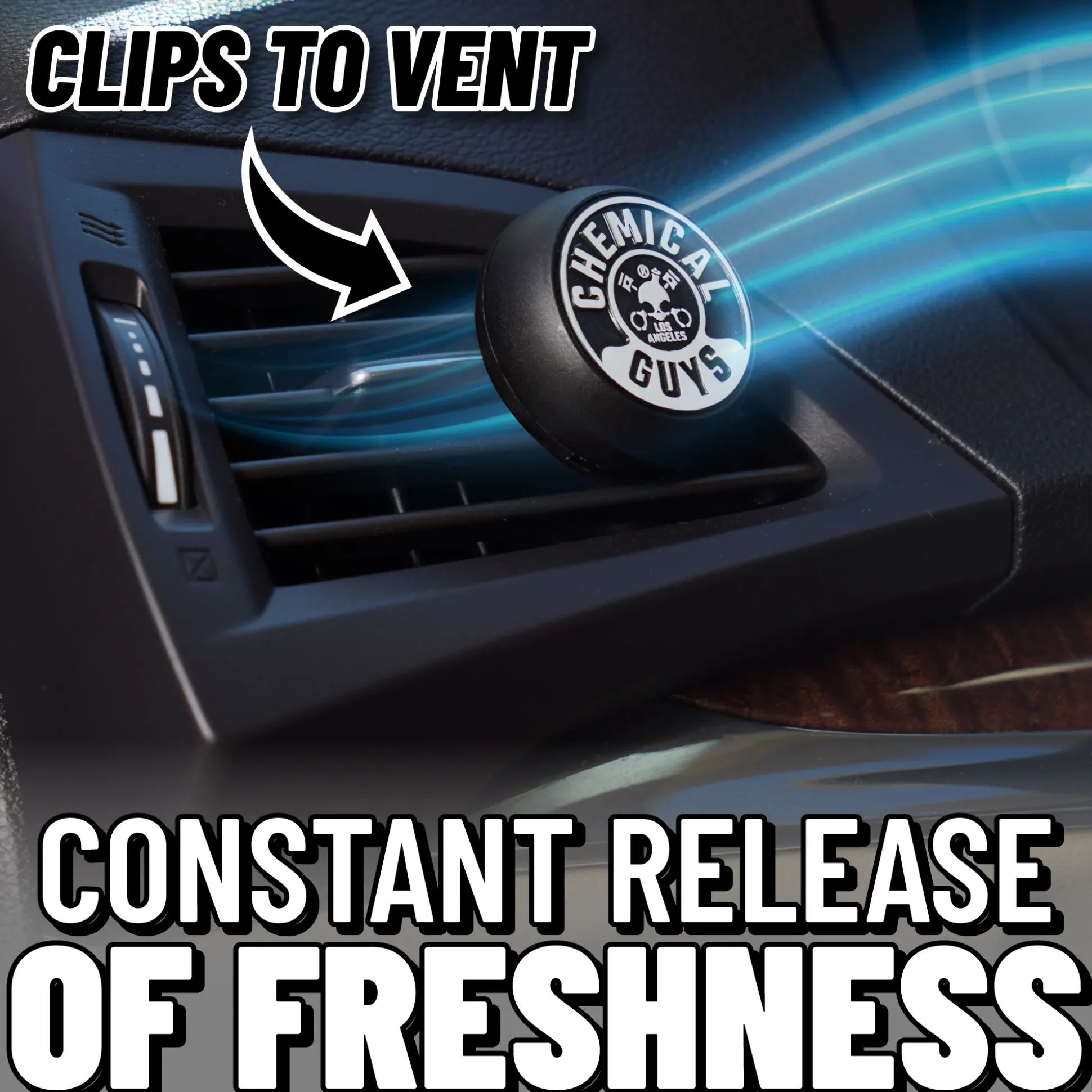 Black Frost Vent Clip Air Freshener