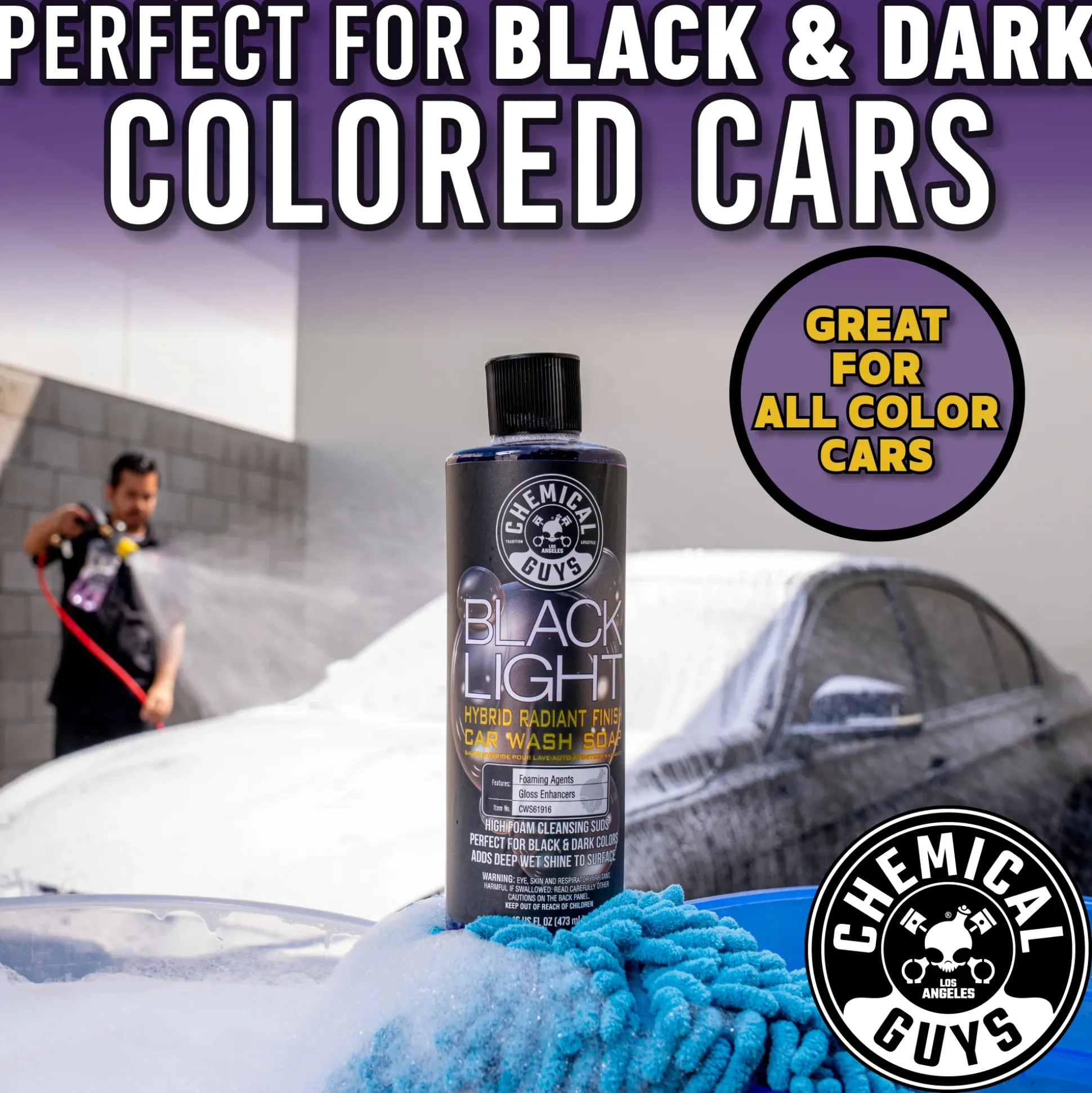 Black Light Car Wash Soap