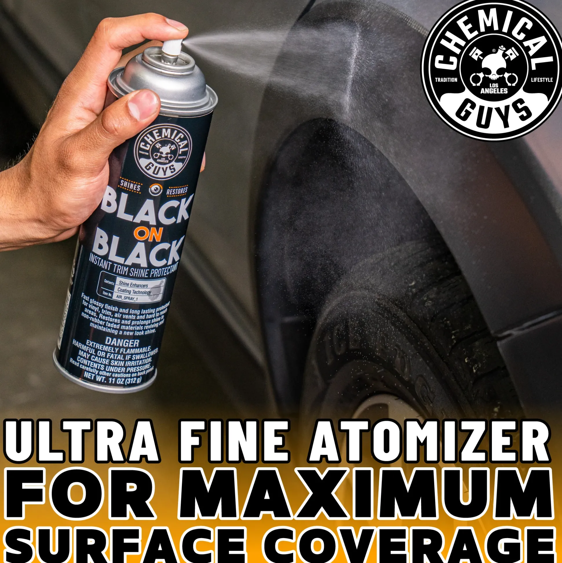 Black On Black Instant Shine