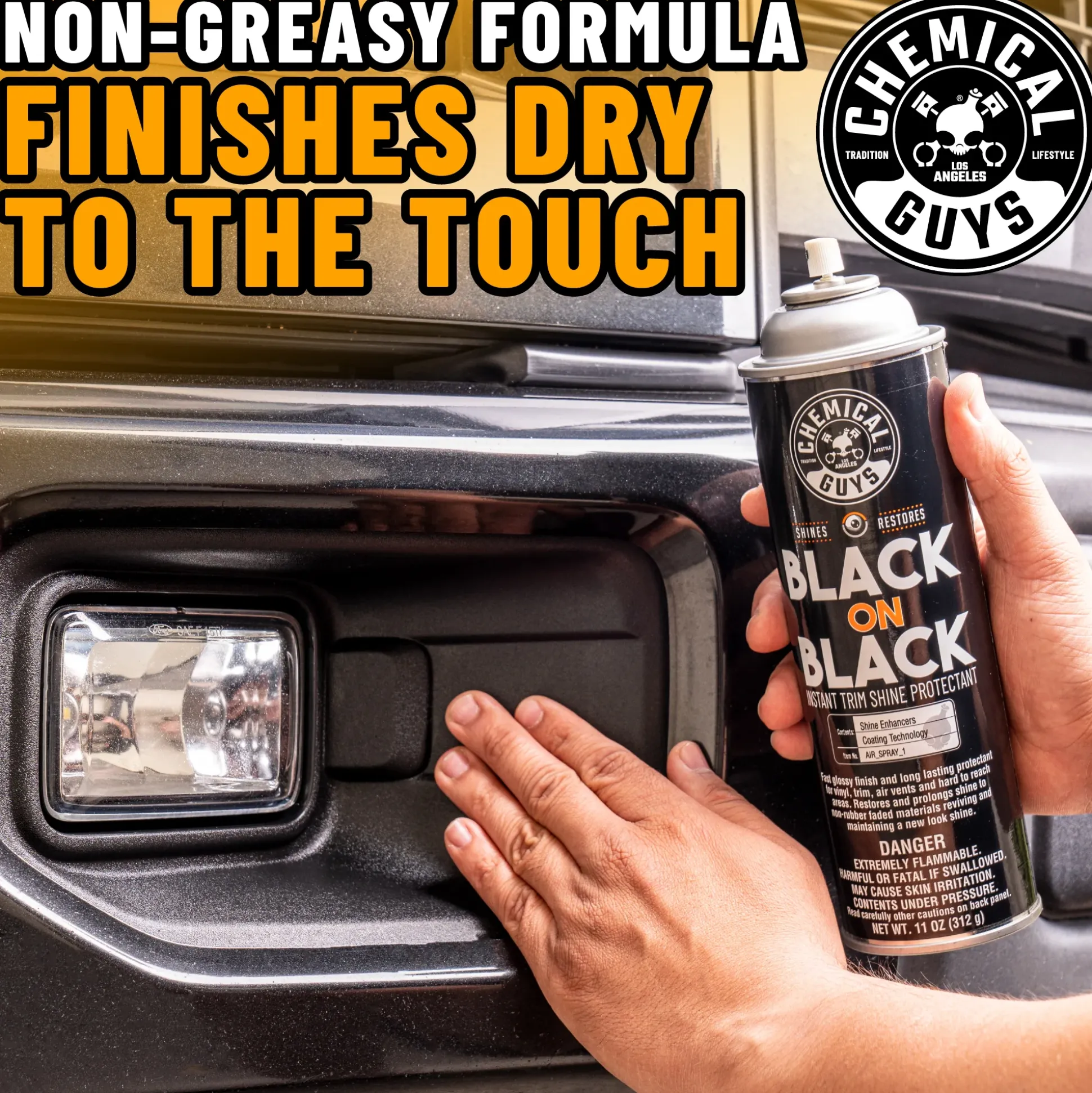 Black On Black Instant Shine