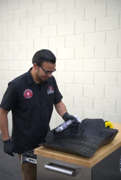 Carpet Brush with Drill Attachment