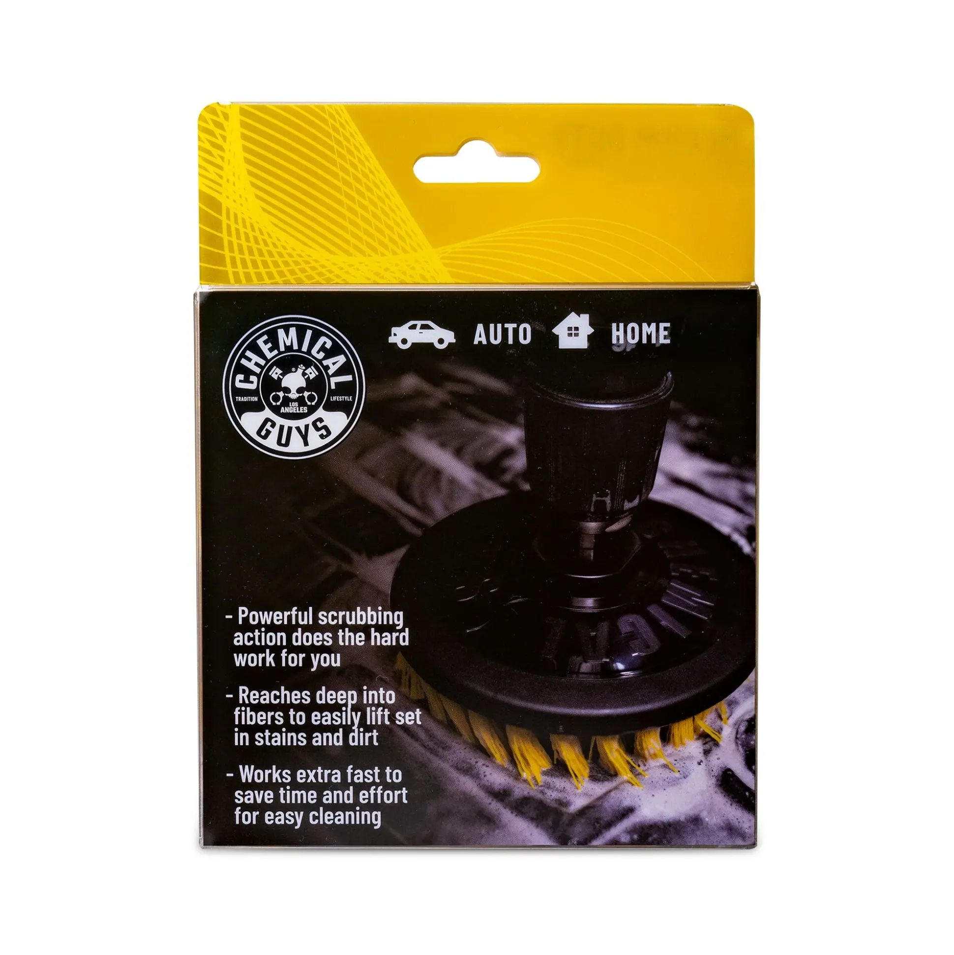 Chemical Guys Spinner Carpet Drill Brush, Medium Duty