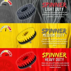 Chemical Guys Spinner Multi-Surface Drill Brush, Light Duty