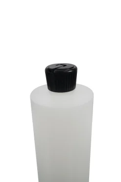 Clear Secondary Bottle w/ Black Spout