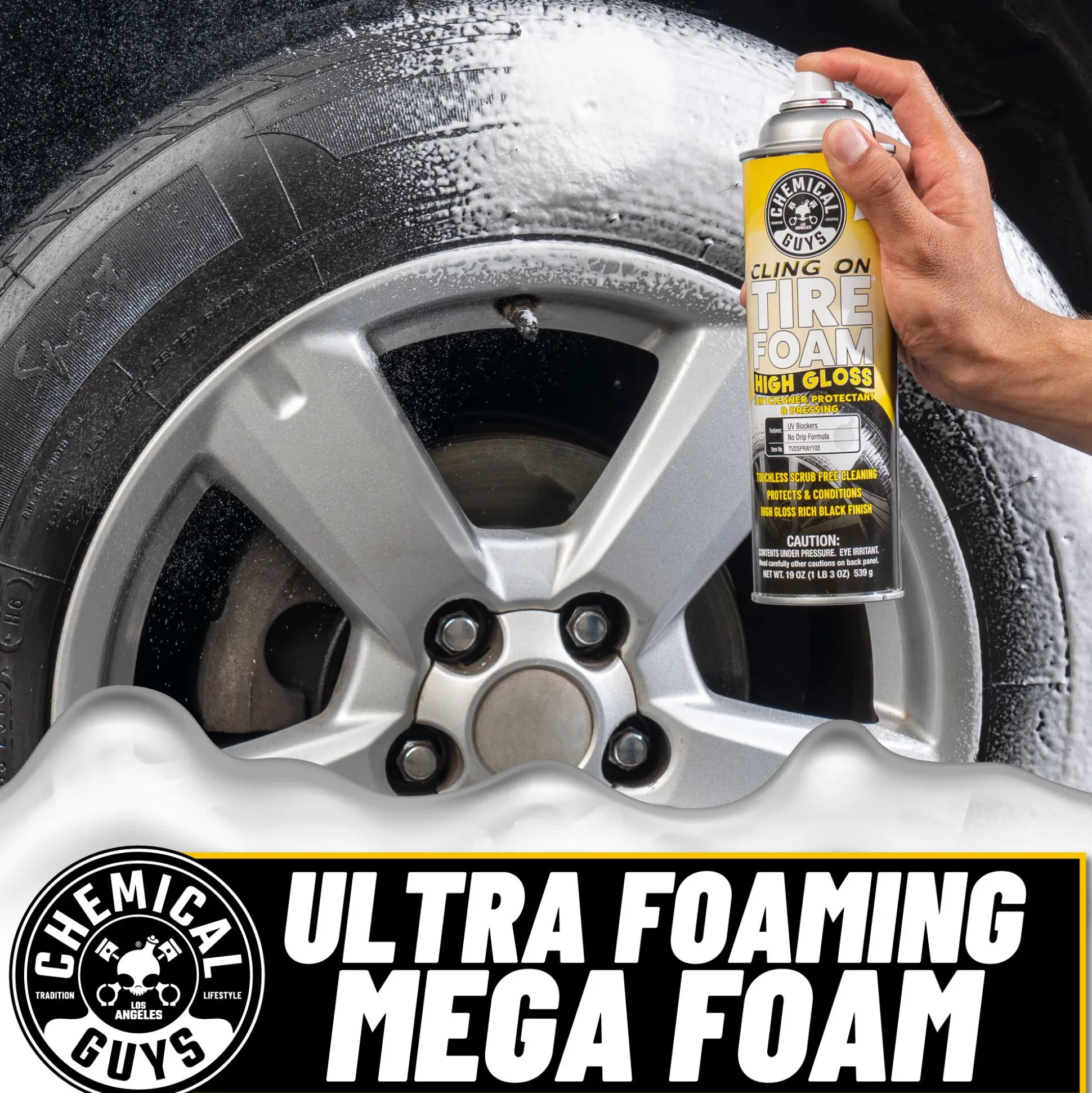 Cling On Tire Foam
