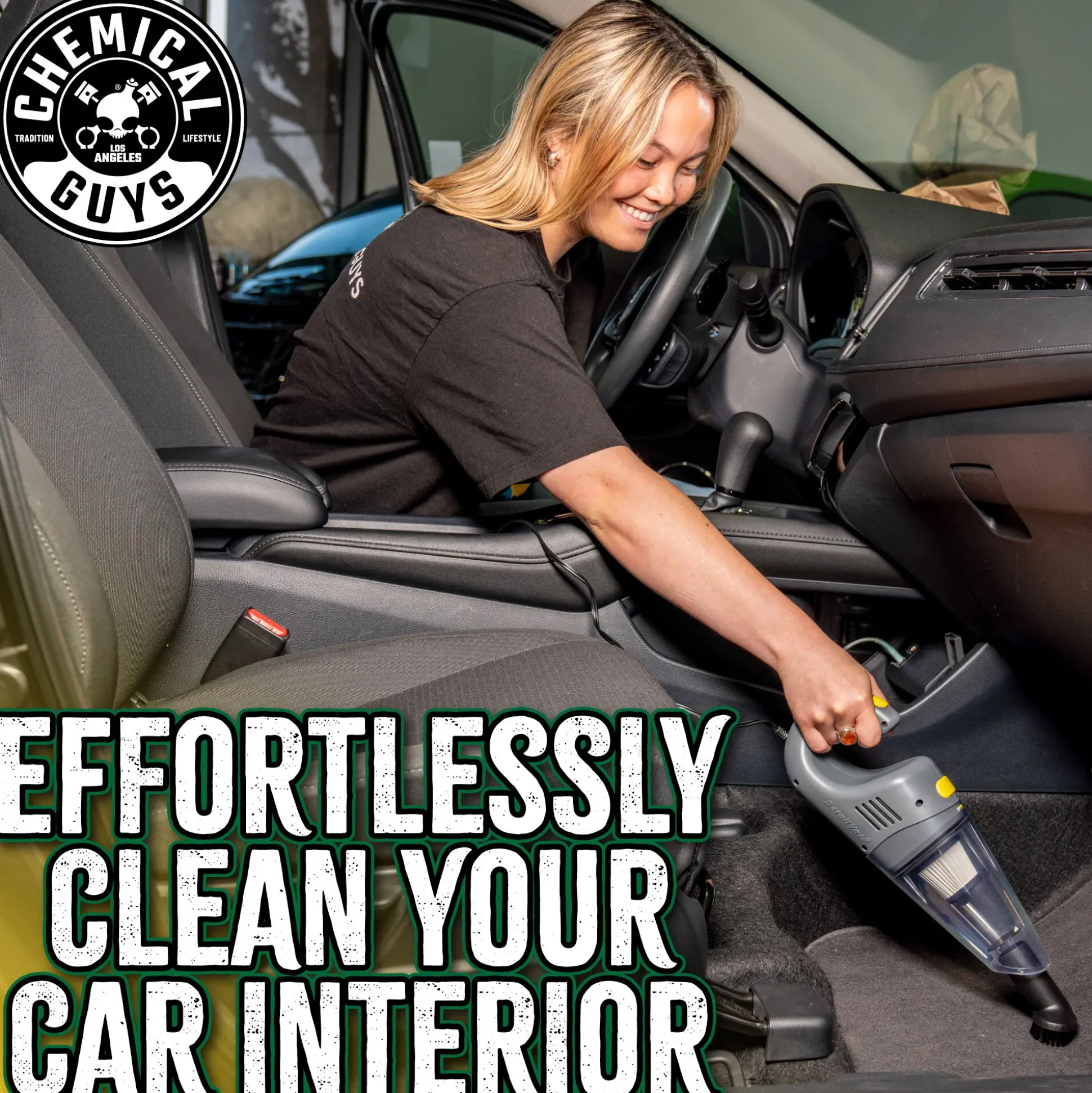 DetailVac Corded Handheld Car Vacuum Cleaner