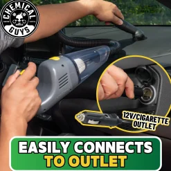 DetailVac Corded Handheld Car Vacuum Cleaner