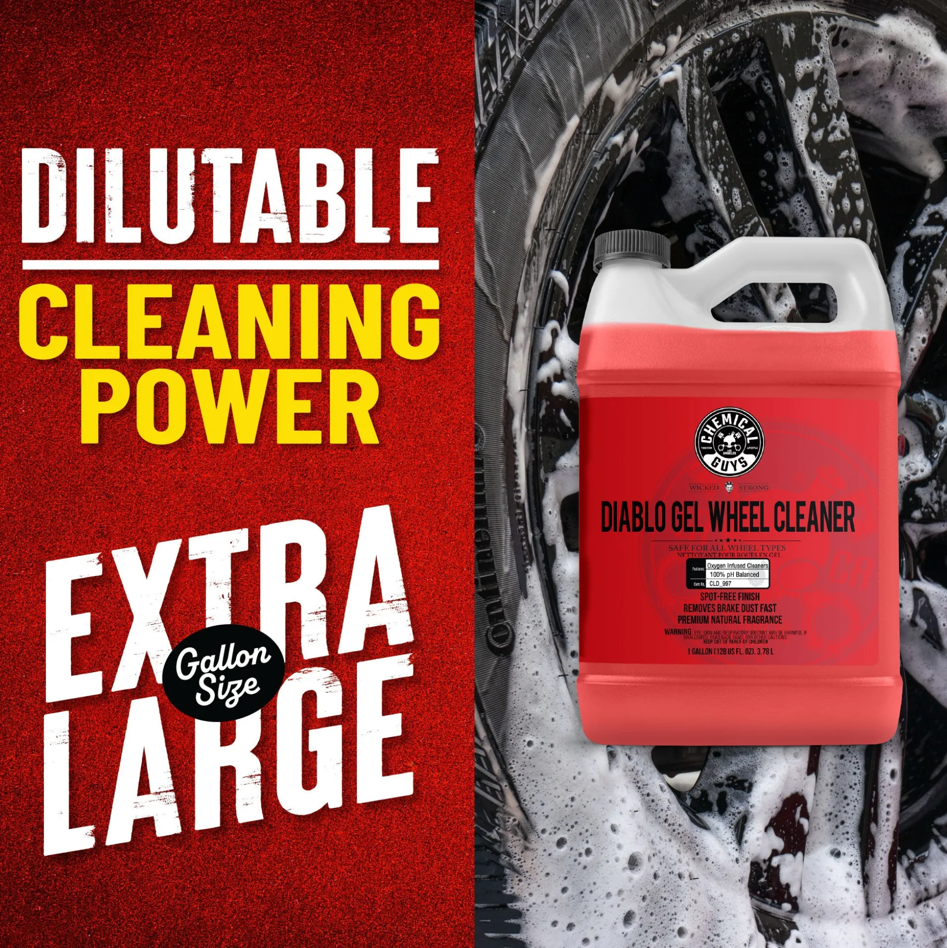 Diablo Wheel Cleaning Concentrate Bundle