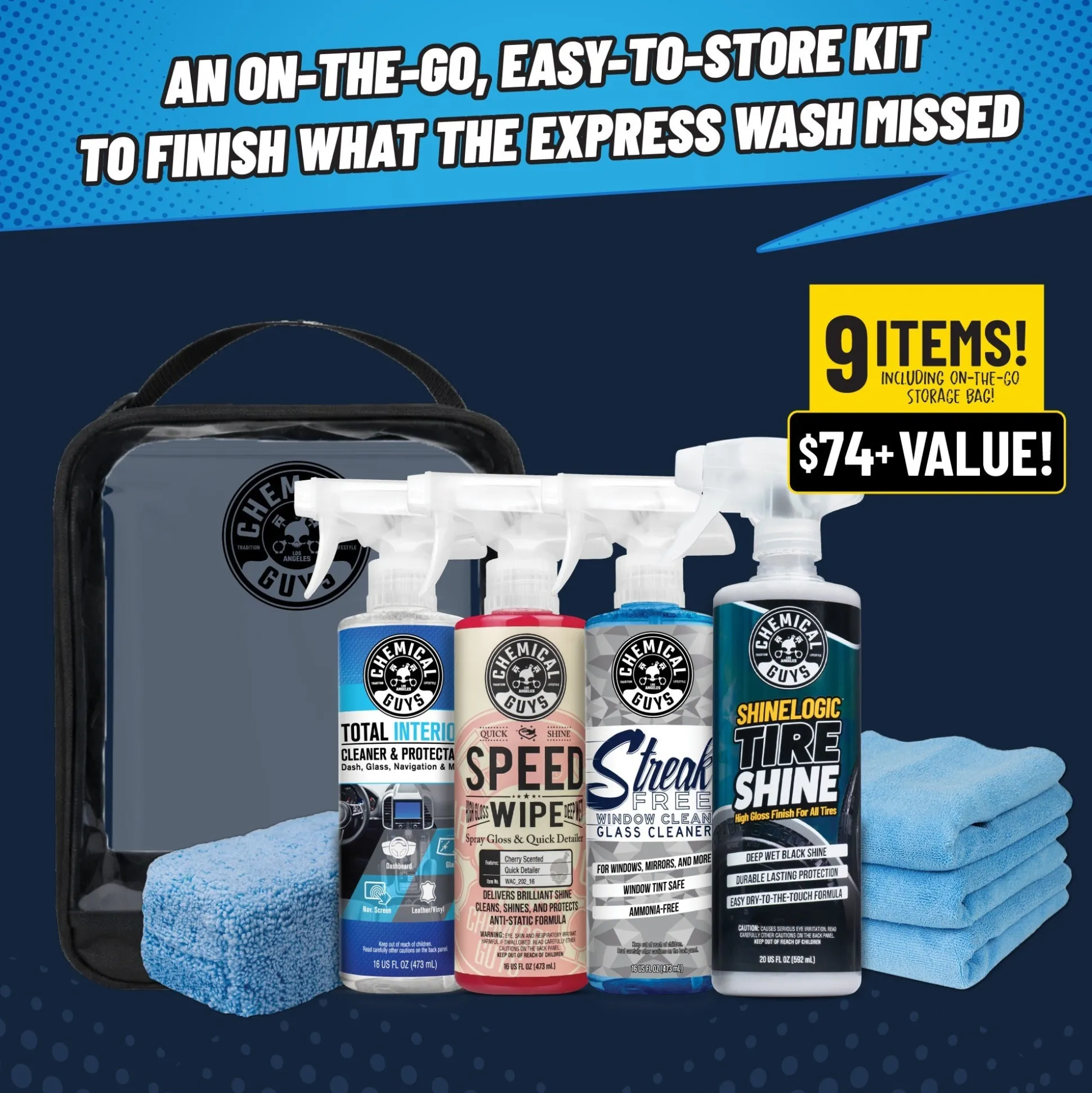 Express Wash Touch-Up & Shine Kit