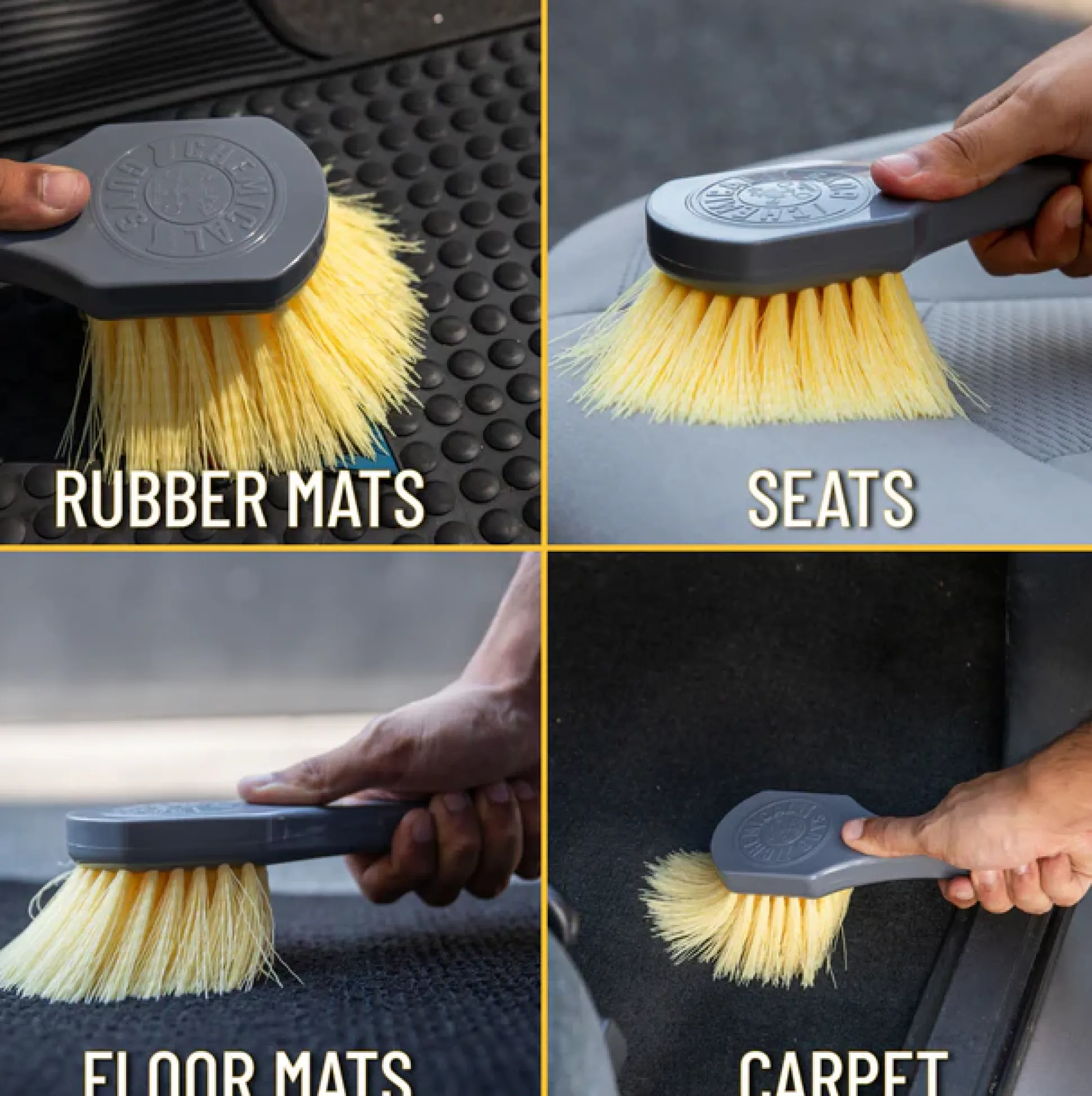 Fabric Cleaning Interior Brush Kit