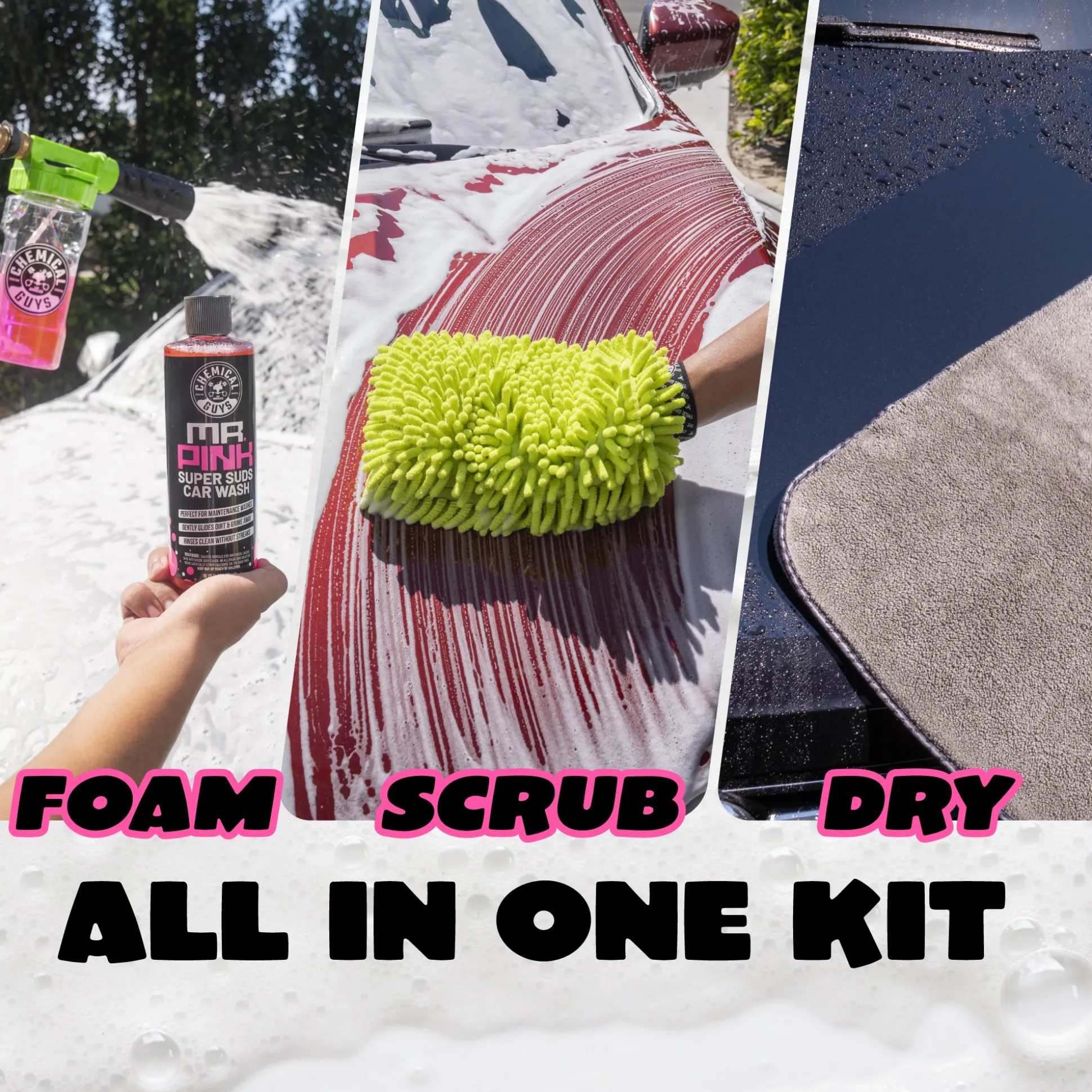 Foam Wash & Dry Starter Kit