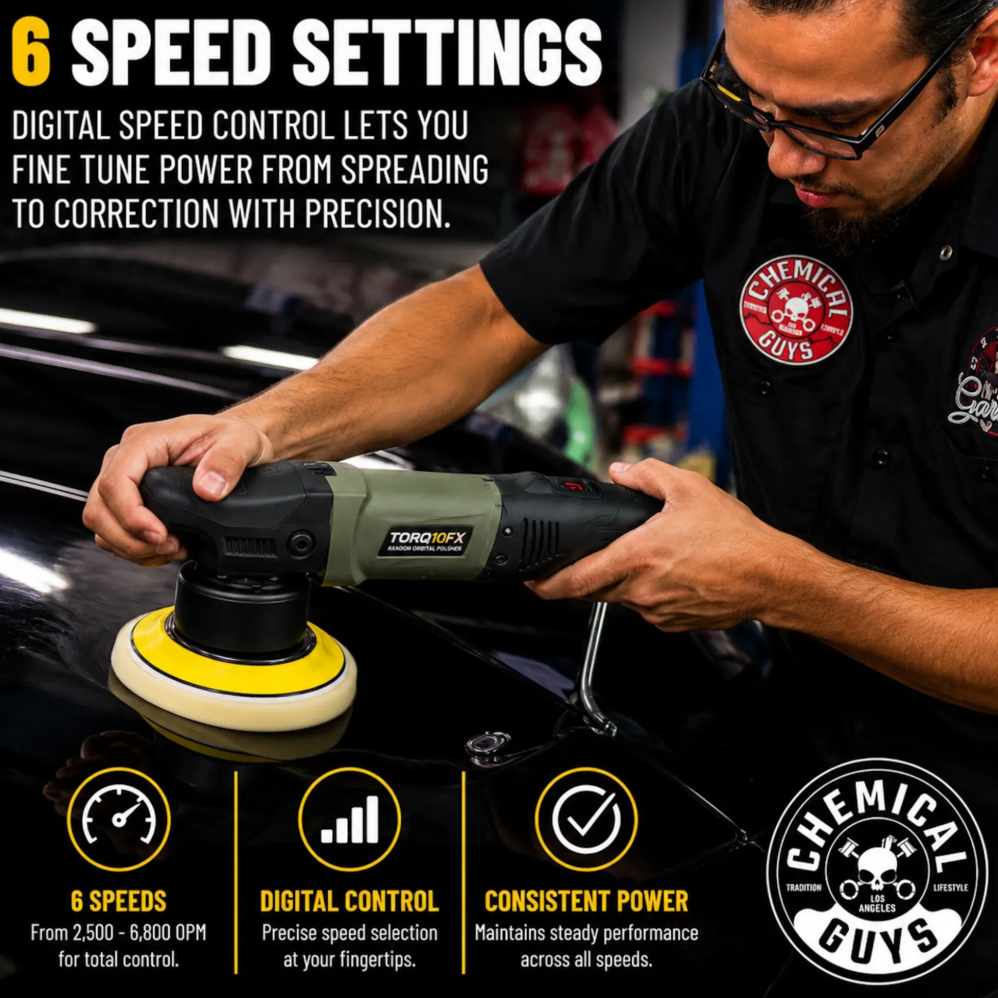 Frequent Use 4 Step TORQ 10FX Orbital Polisher Ultimate Kit