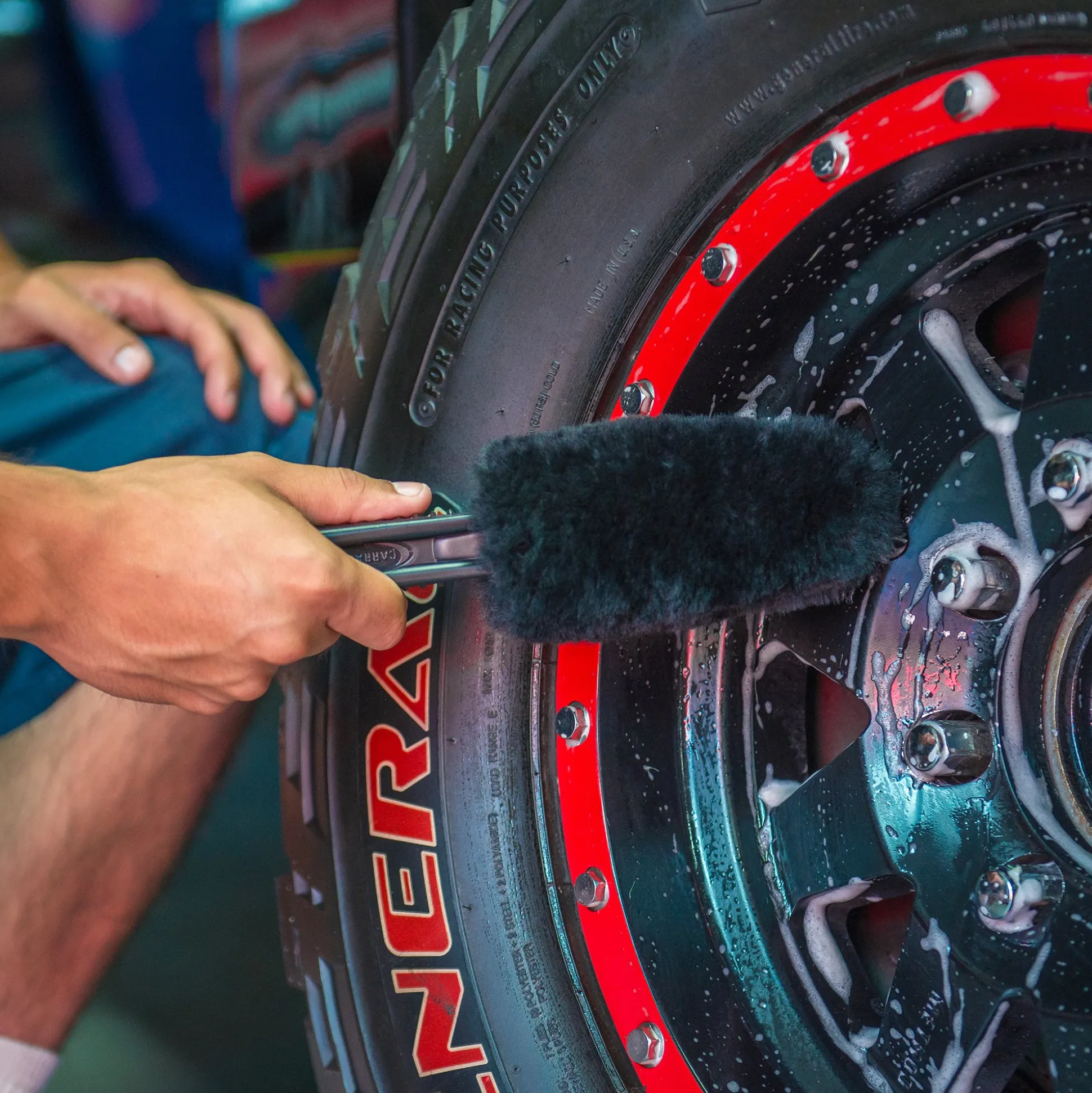 Gerbil Wheel and Rim Brush