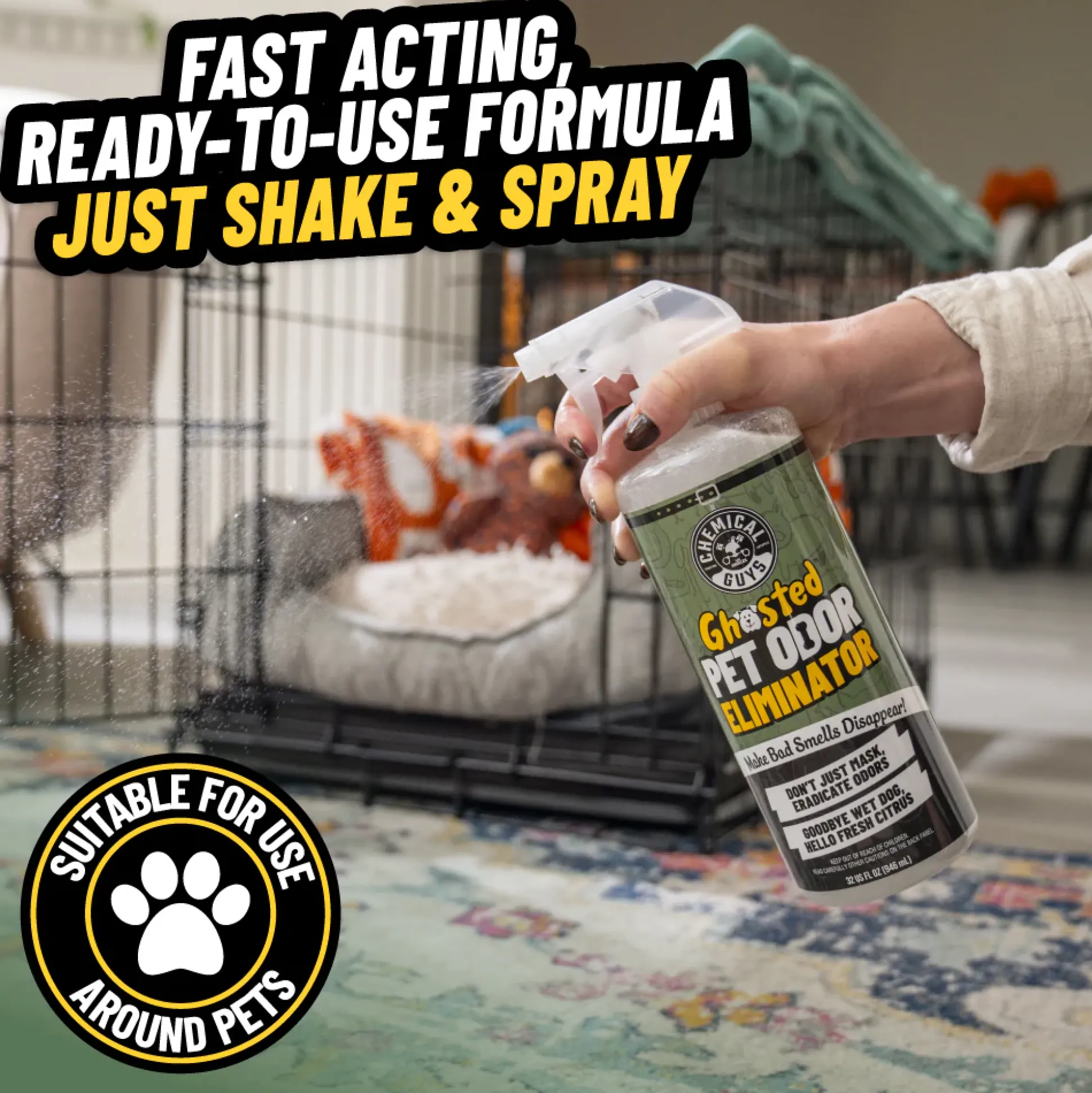 Ghosted Pet Odor Eliminator