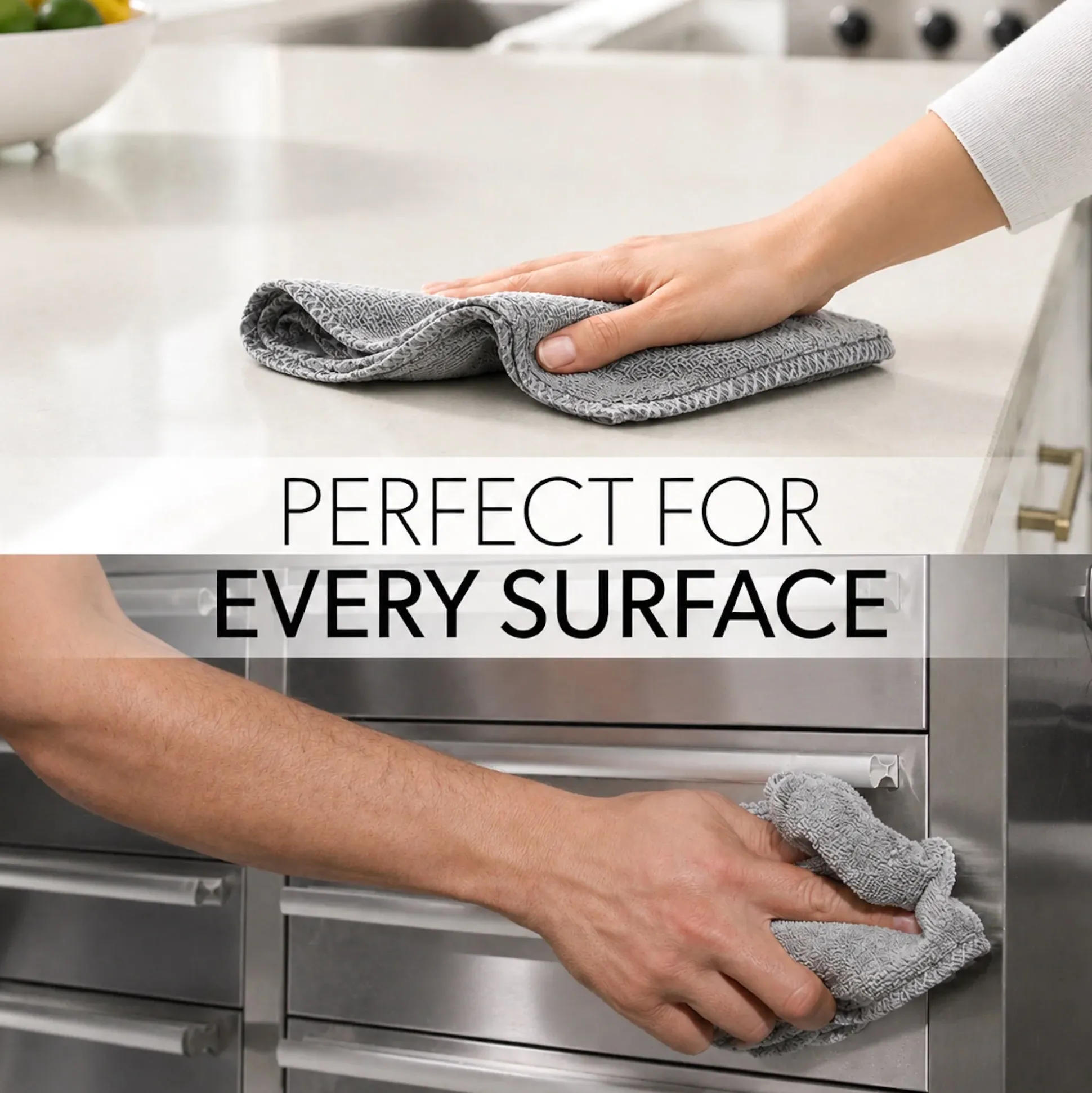 Gray AllSwipe Multi-Purpose Microfiber Towels