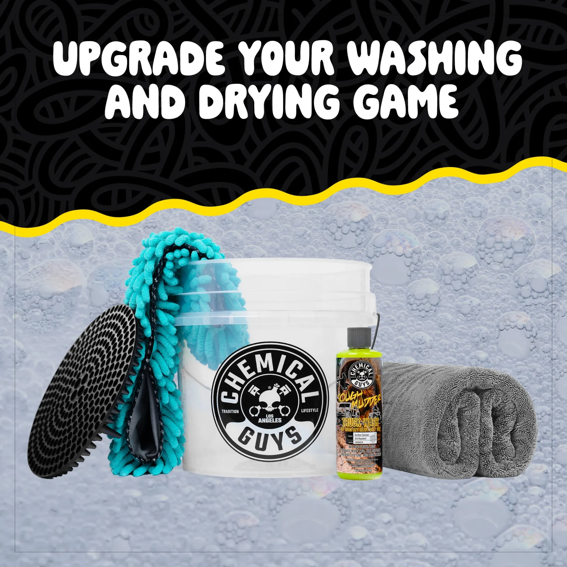 Grip & Glide Truck Wash Kit
