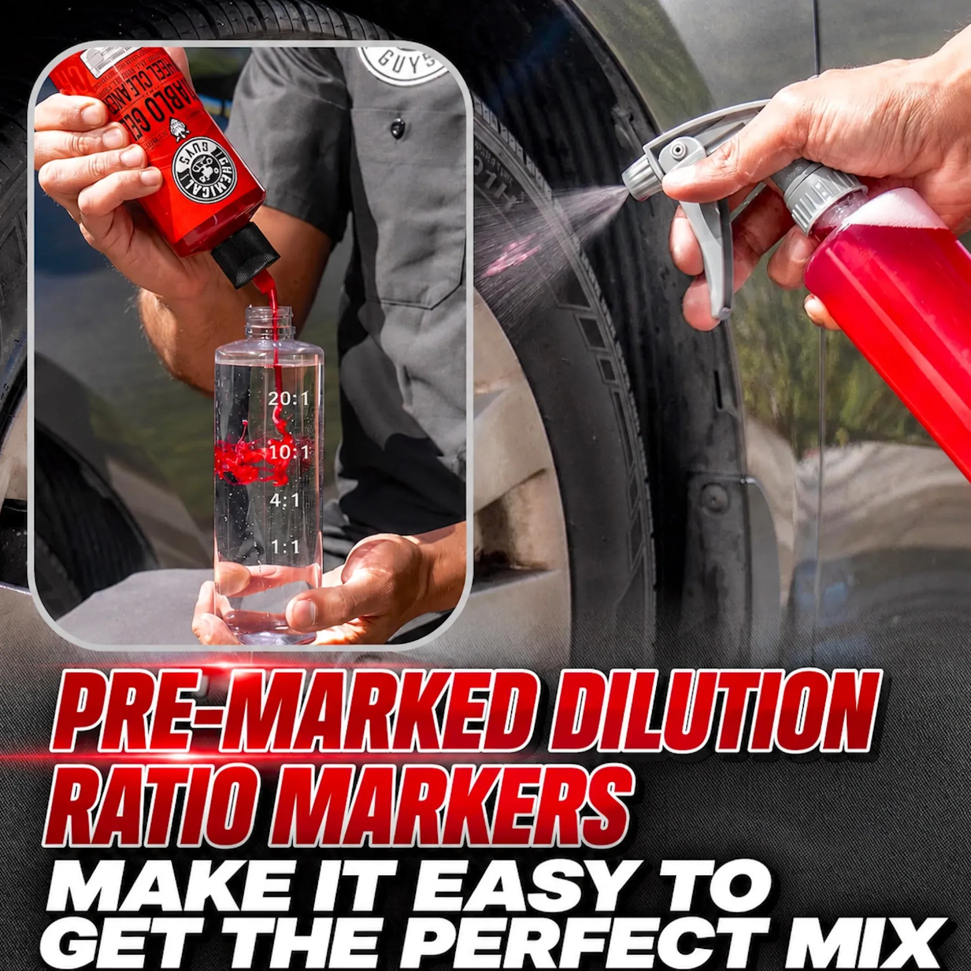 Heavy Duty Bottle & Sprayer