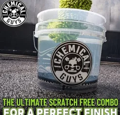 Heavy Duty Ultra Clear Detailing Bucket, 4.25 Gal