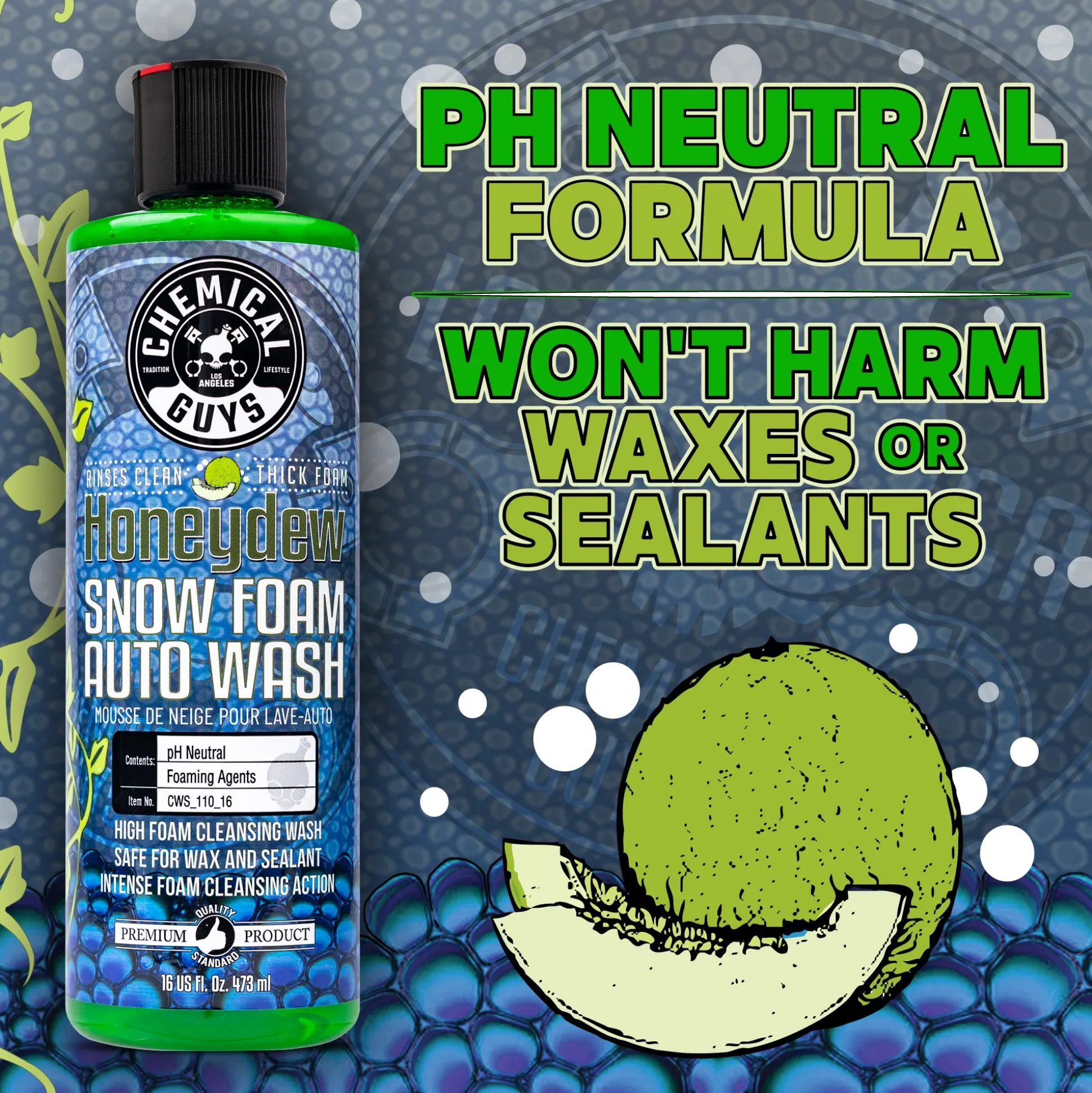 Honeydew Snow Foam Auto Wash