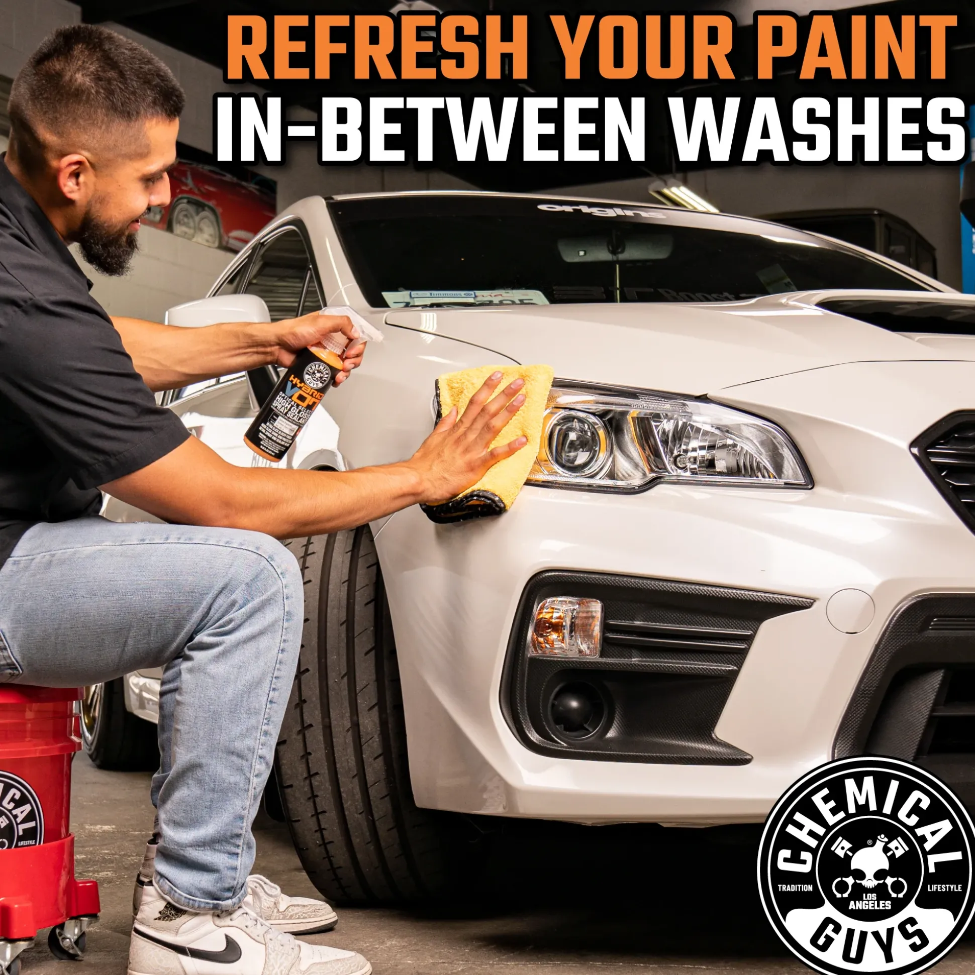 Hybrid V07 Optical Select High Gloss Spray Sealant And Quick Detail Spray