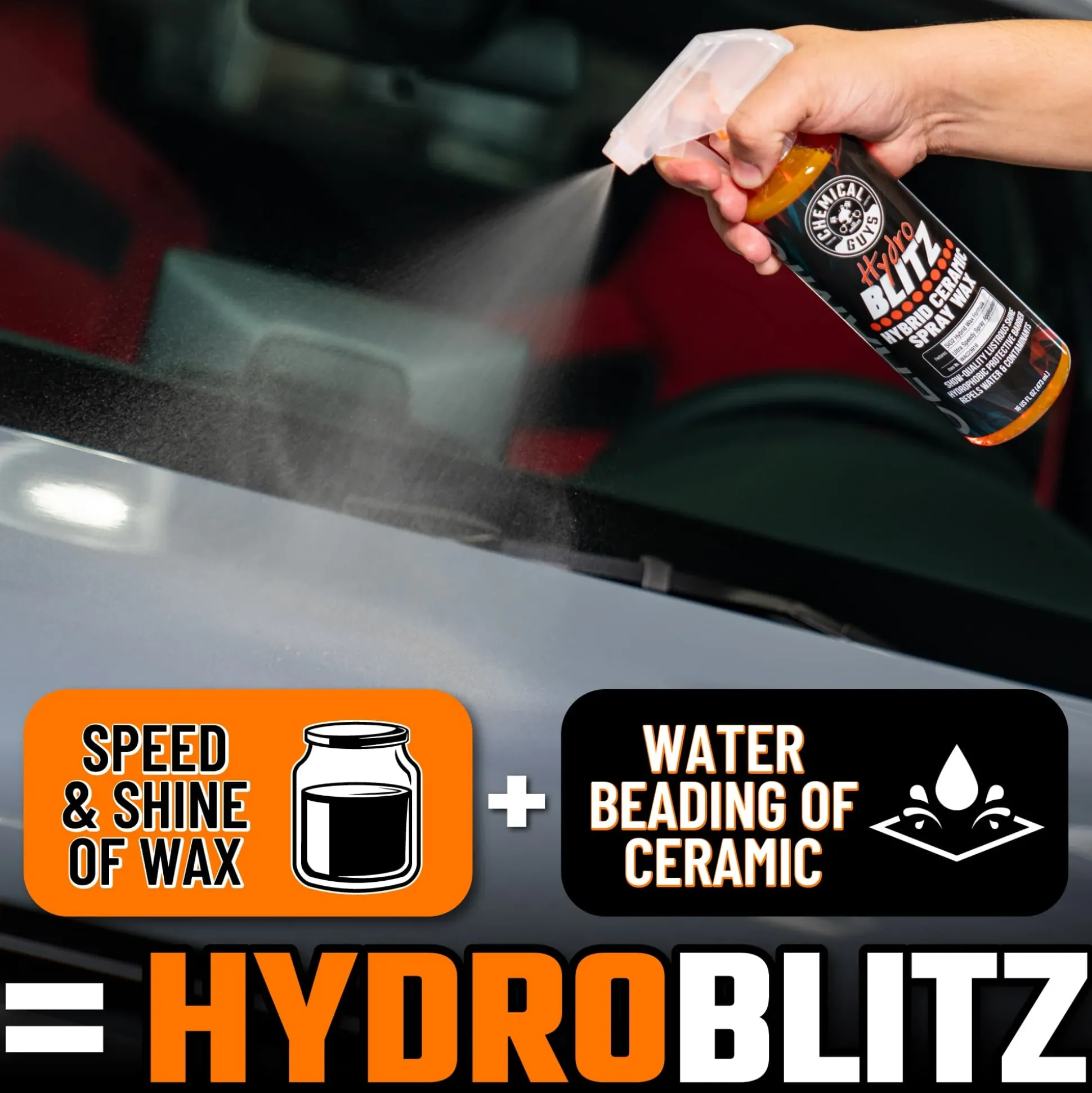 HydroBlitz Hybrid Ceramic Spray Wax
