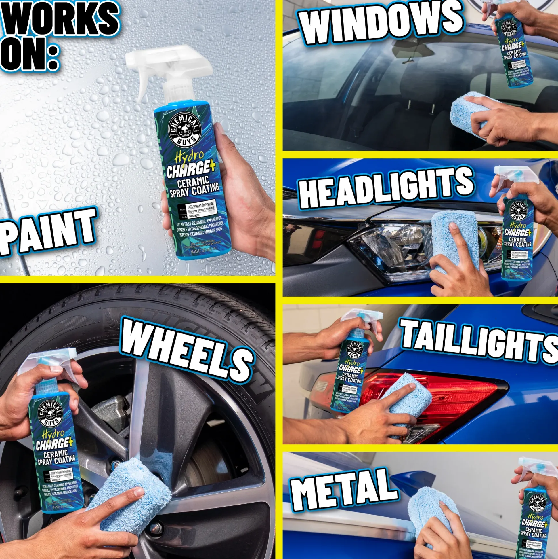 HydroCharge+ Ceramic Spray Coating