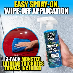 HydroCharge+ Ceramic Spray Coating Bundle