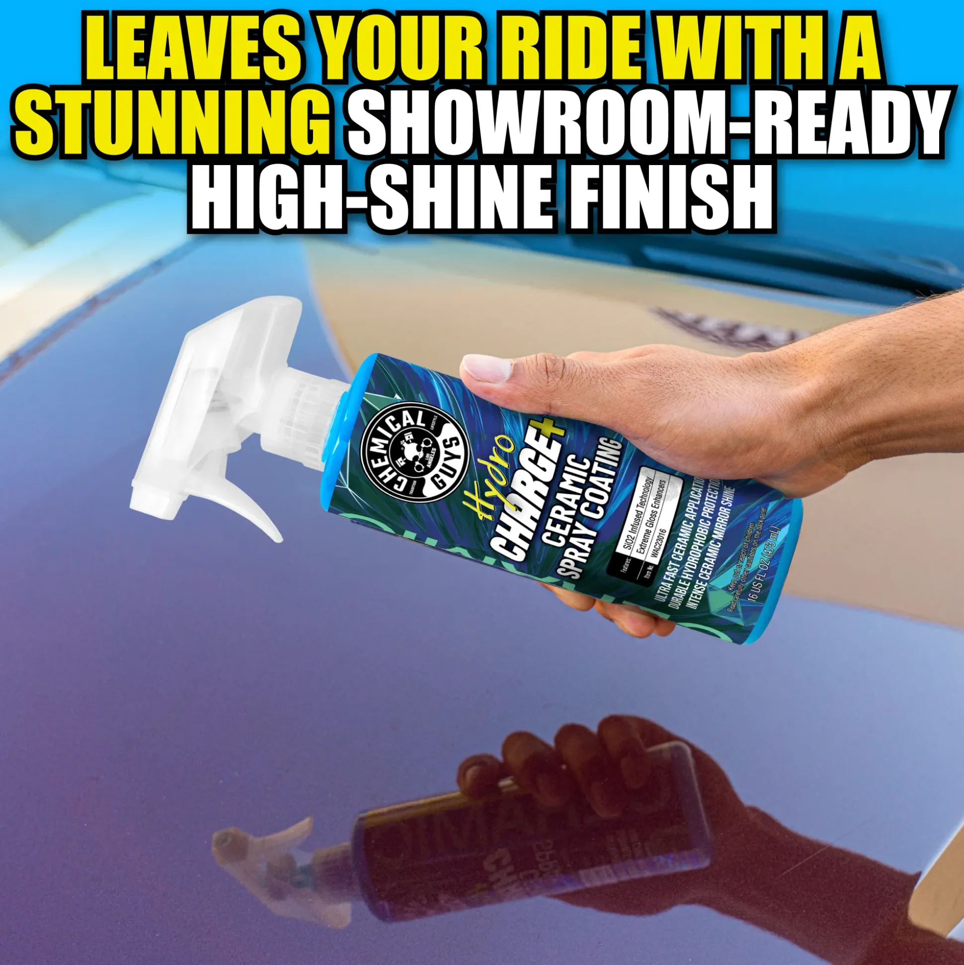 HydroCharge+ Ceramic Spray Coating Bundle