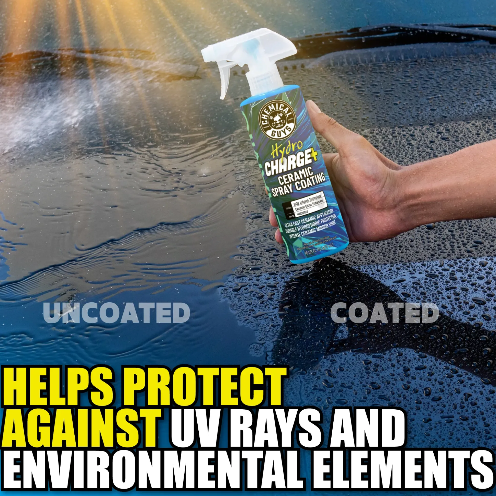 HydroCharge+ Ceramic Spray Coating Bundle