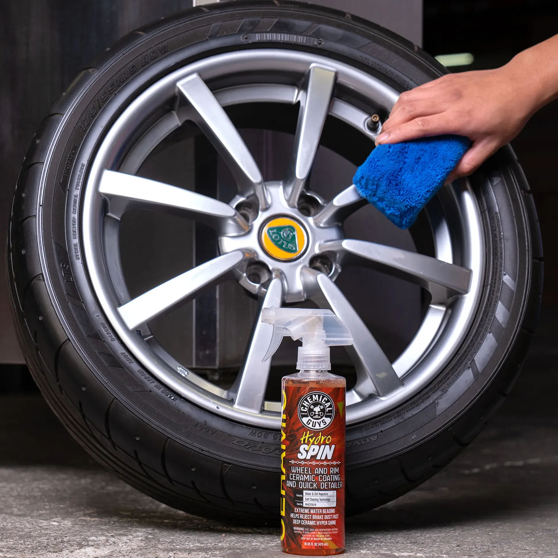 HydroSpin Wheel and Rim Ceramic Coating and Quick Detailer