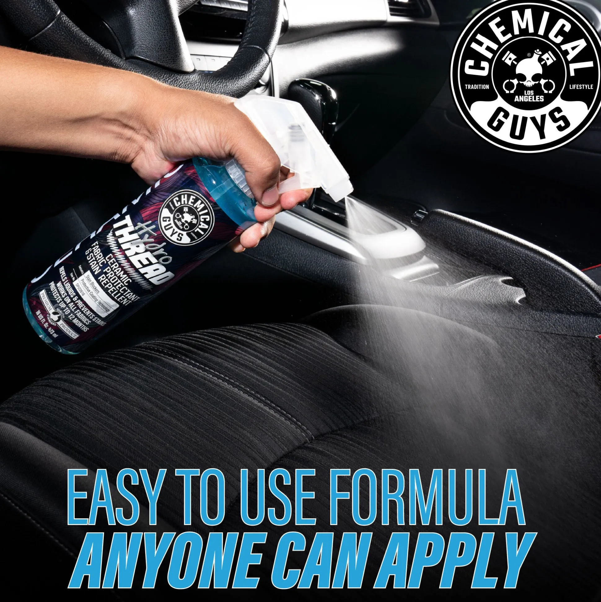 HydroThread Ceramic Fabric Protectant & Stain Repellent