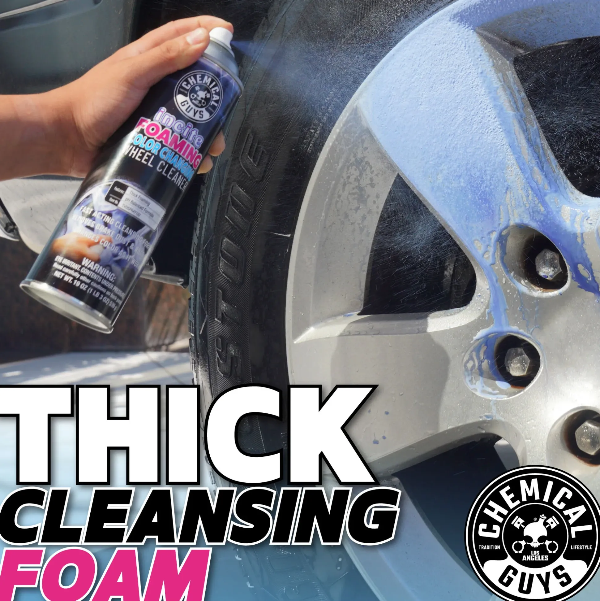 Incite Foaming Wheel Cleaner