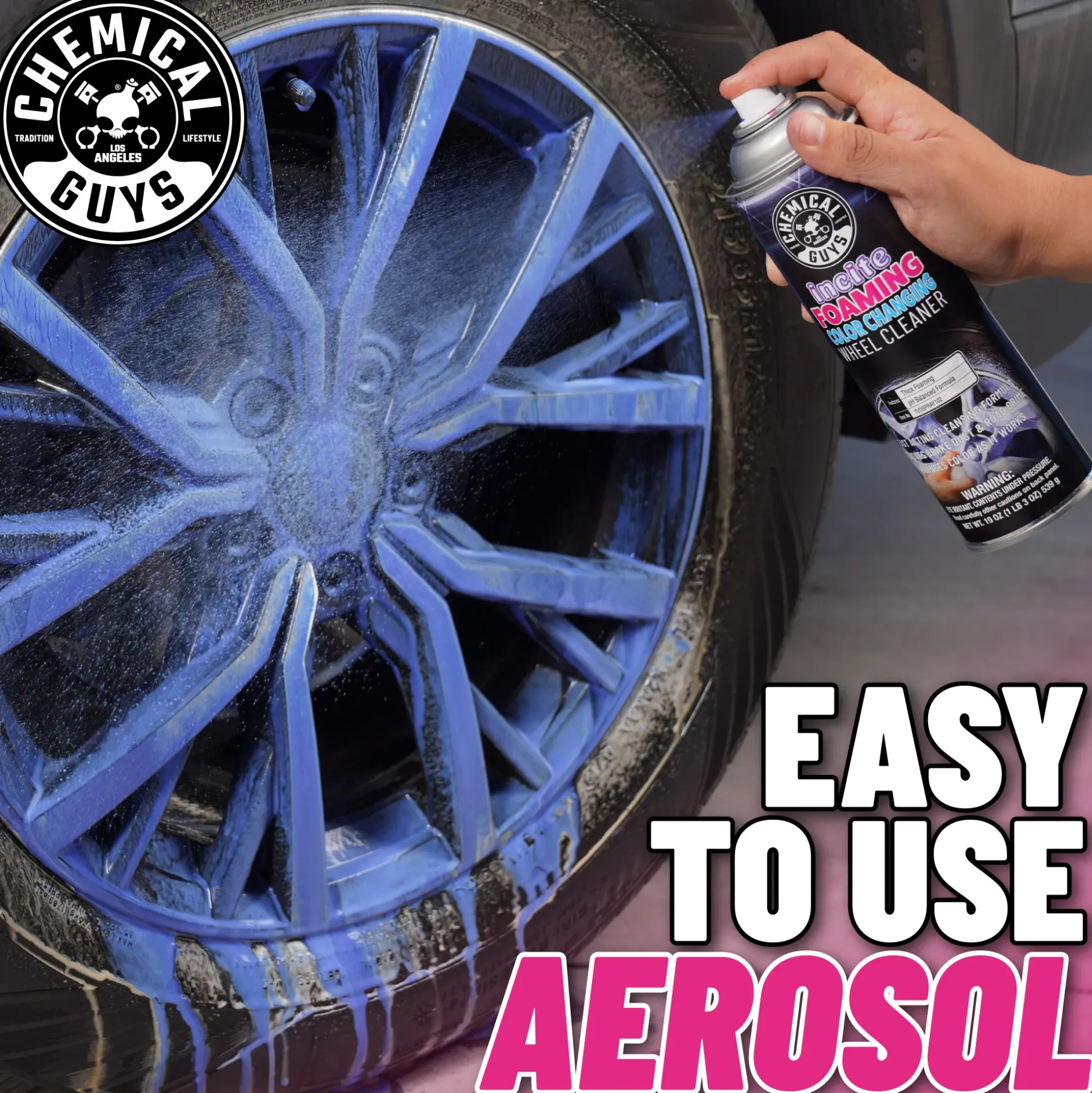 Incite Foaming Wheel Cleaner