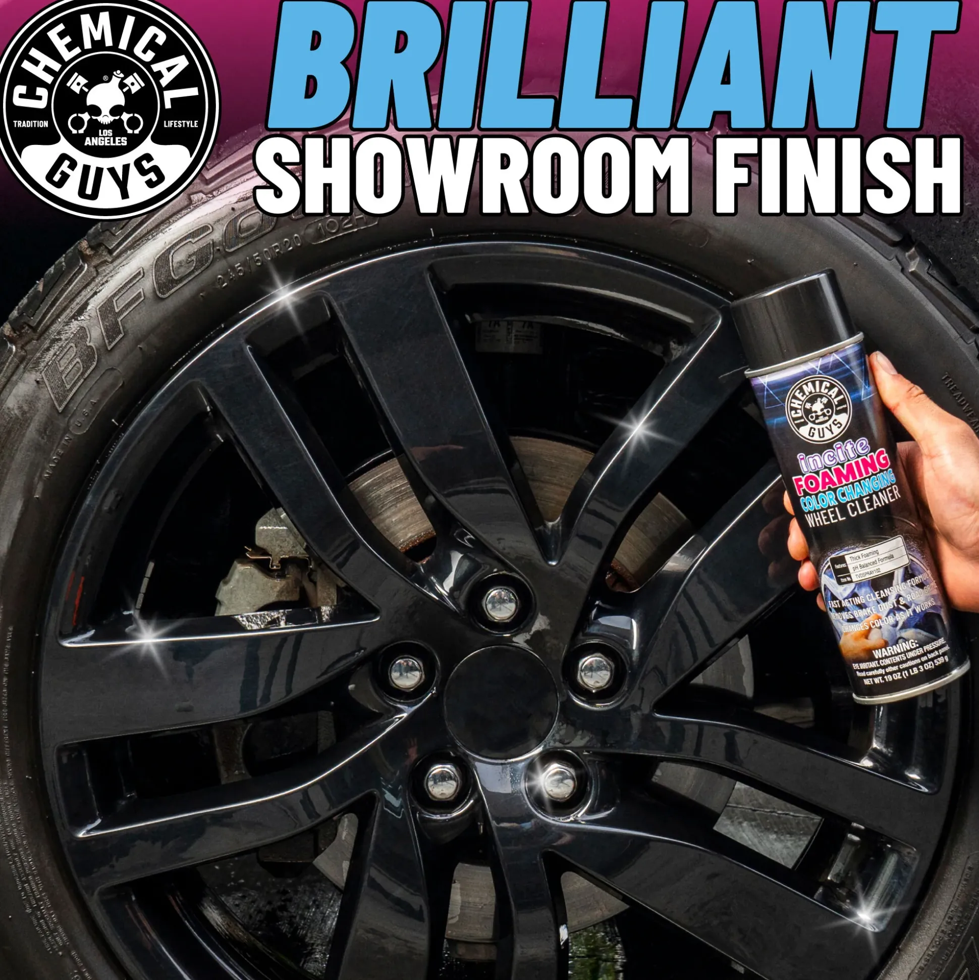 Incite Foaming Wheel Cleaner