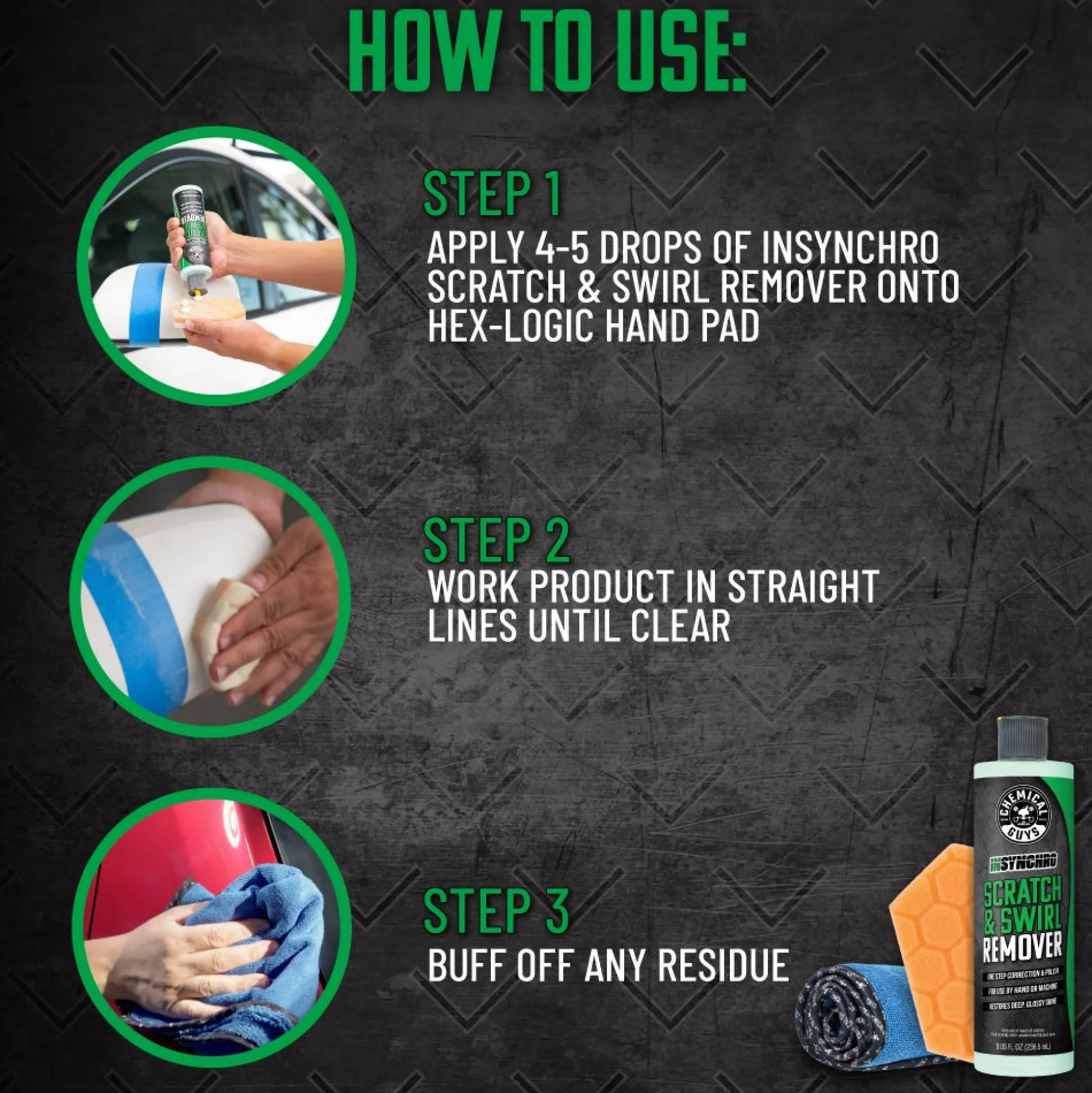 InSynchro Scratch & Swirl Remover Kit