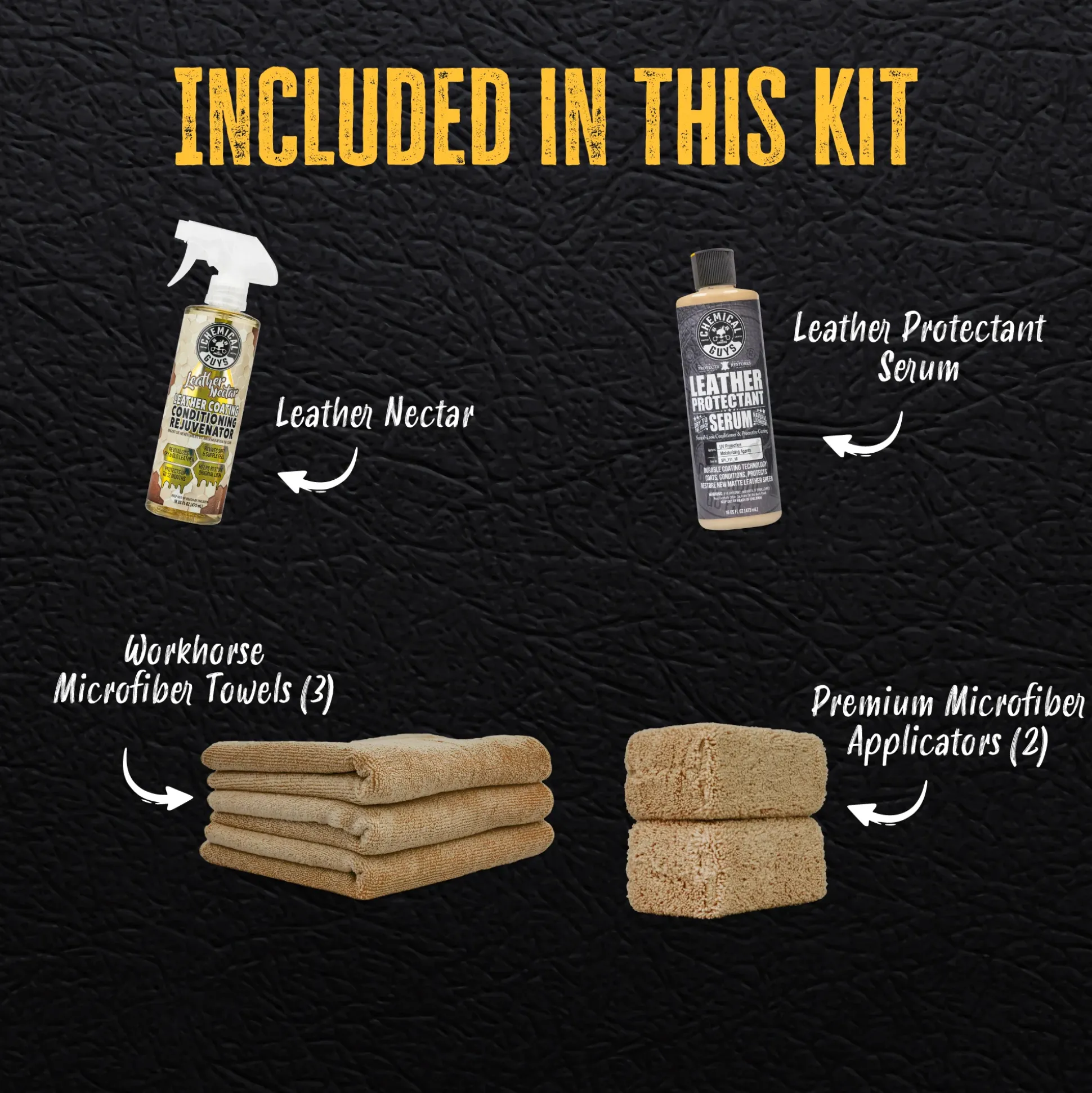 Leather Rejuvenate & Protect Kit