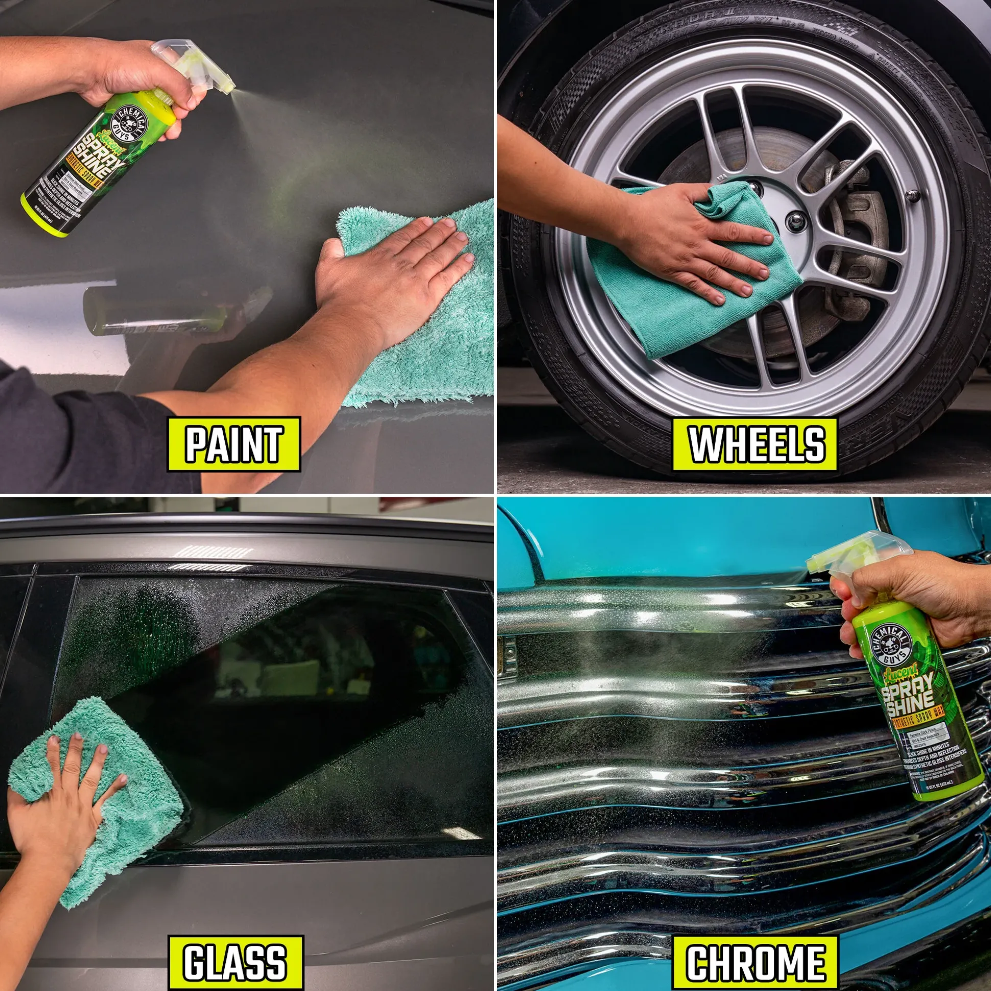 Lucent Spray Shine Synthetic Spray Wax