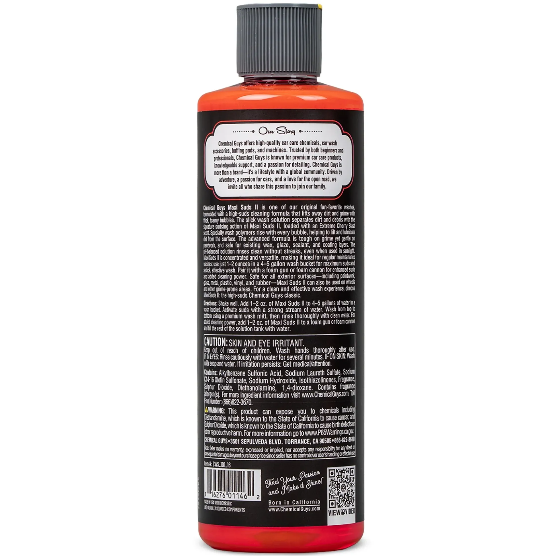 Maxi Suds II High Suds Car Wash Soap