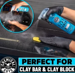 Medium Duty Clay Bar & Luber Synthetic Lubricant Kit Bundle