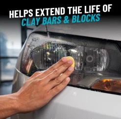 Medium Duty Clay Bar & Luber Synthetic Lubricant Kit Bundle