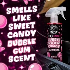 Mr. Pink Bubble Rush Candy Air Freshener & Odor Neutralizer