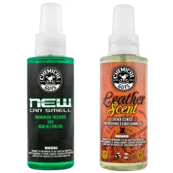 New Car & Leather Air Scent Combo Bundle
