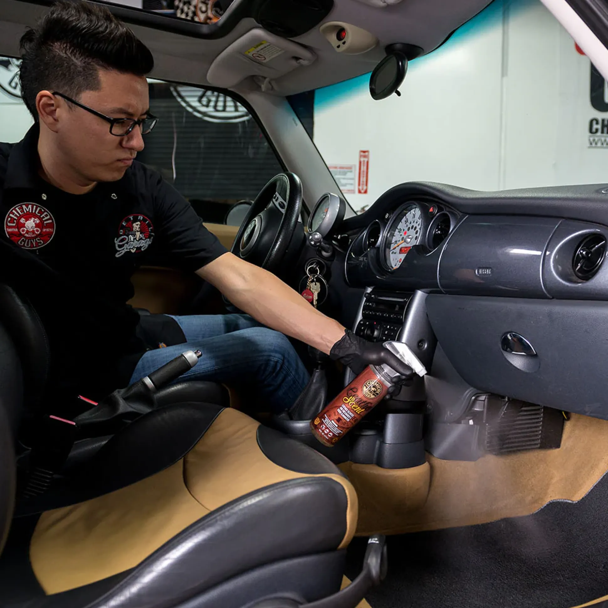 New Car & Leather Air Scent Combo Bundle
