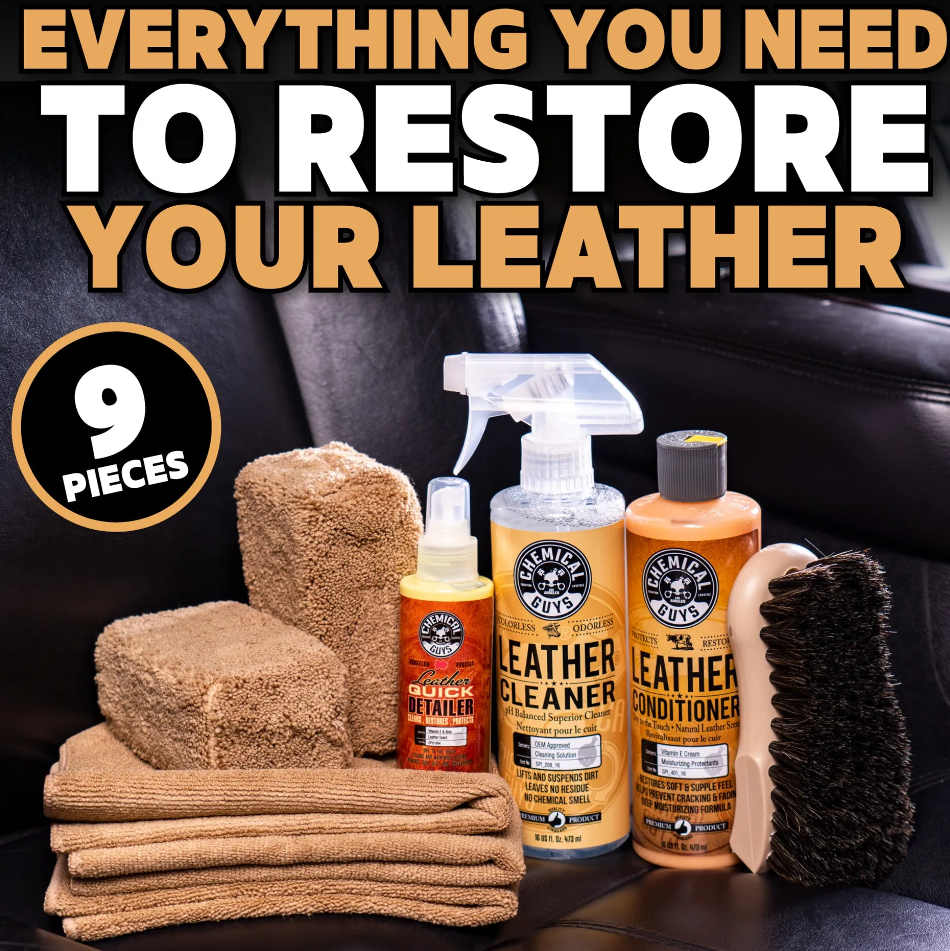 New Leather Care Kit