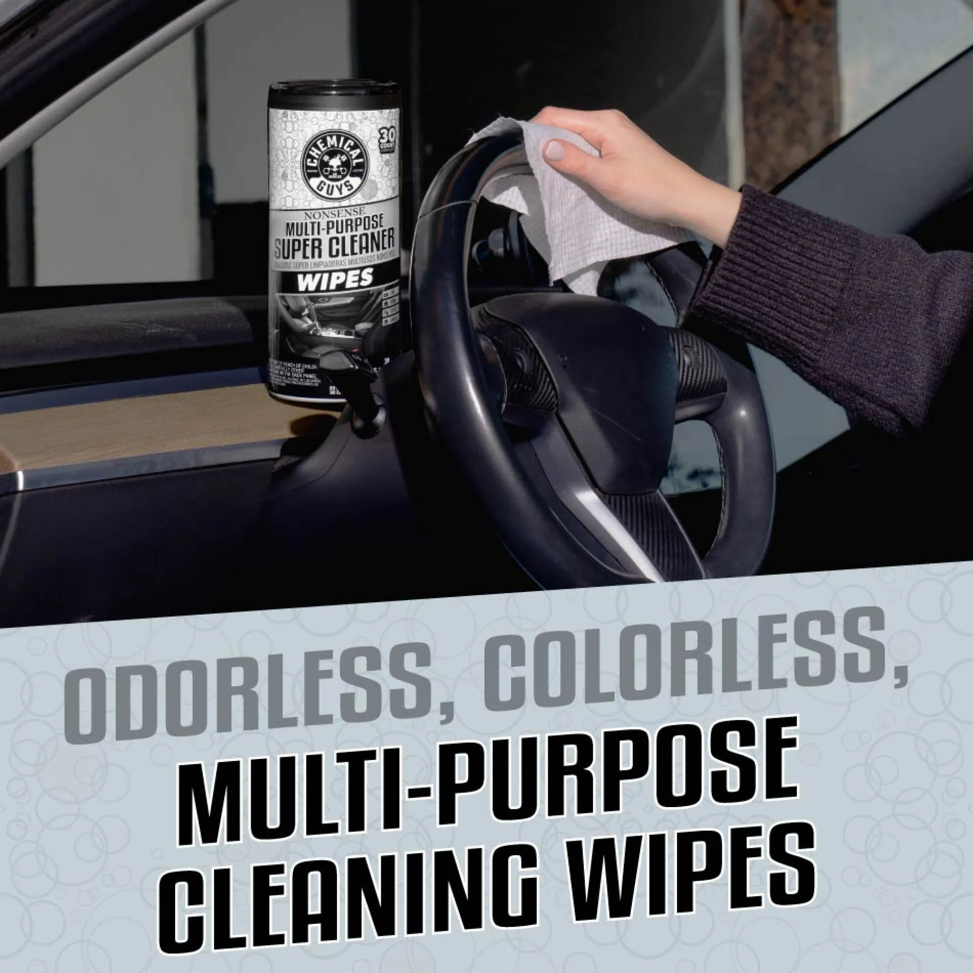 Nonsense Multi-Purpose Super Cleaner Wipes 3-Pack Kit
