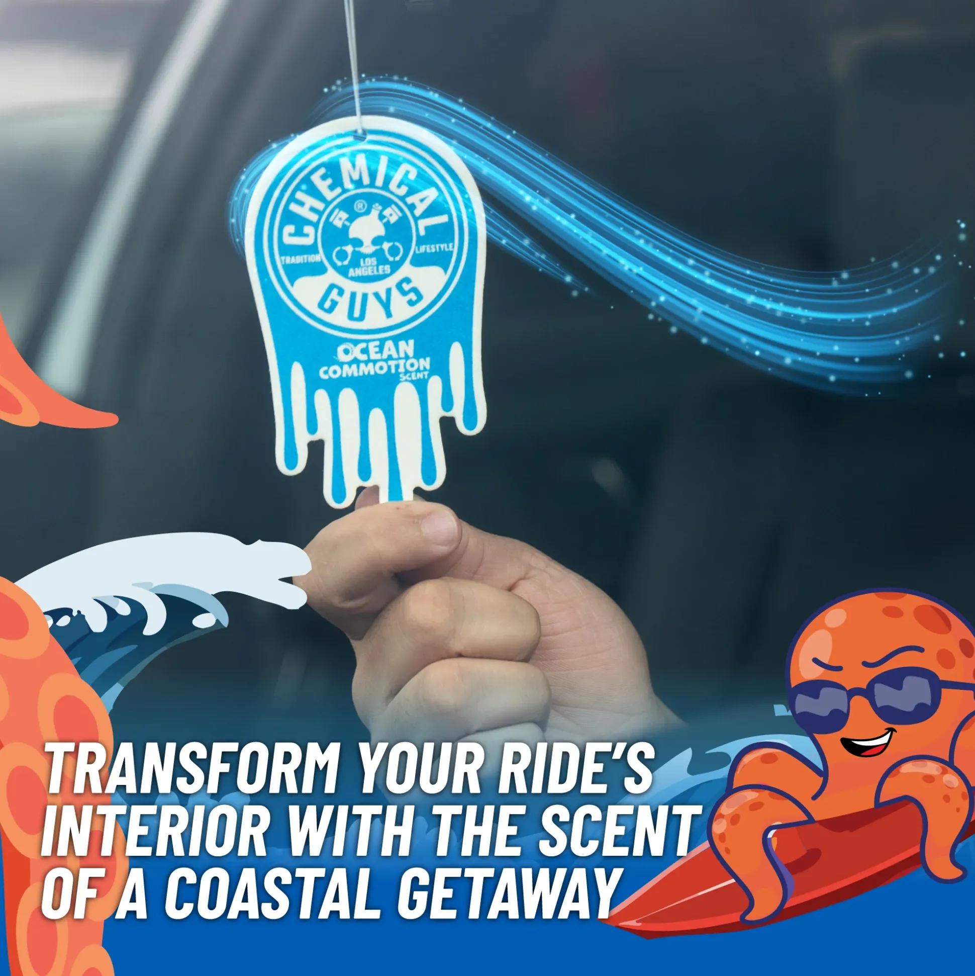 Ocean Commotion Hanging Air Freshener
