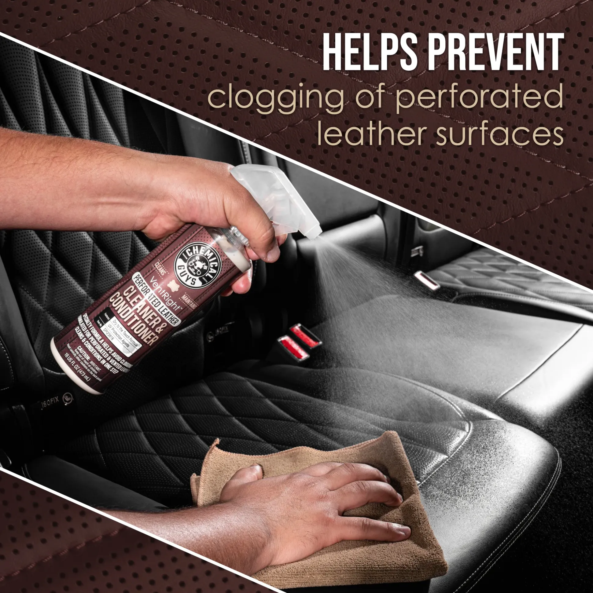 Perforated Leather Care Kit